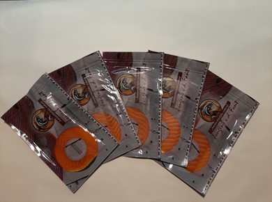 5 pakjes 100 gram koud gerookte NOORSE ZALMFILET