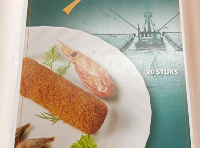 Garnalen kroketten doos 20 stuks