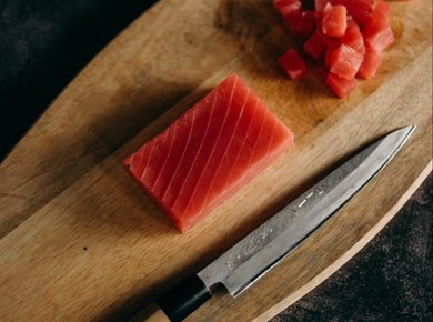 tonijn Sashimi saku blok +-350 gram