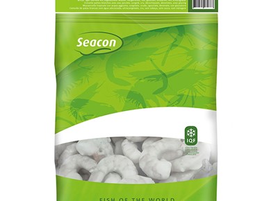 2 zakken Vannamei garnalen 16/20 800gr