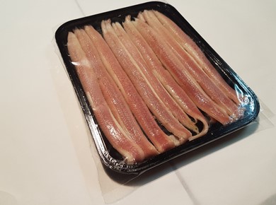 500 gram vers gerookte palingfilet vers verpakking 